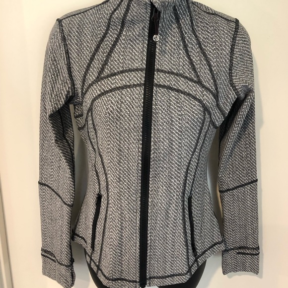 LULULEMON DEFINE JACKET HEATHERED BLACK SIZE 6 (AU 10) - Picture 2 of 12